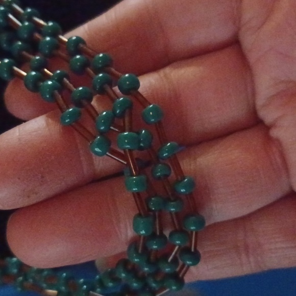 Handmade Long beaded necklace - Picture 5 of 5